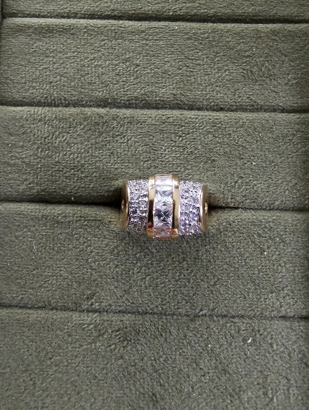 Vintage Gold Plated Ring Size 7